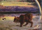 William Holman Hunt the scapegoat oil